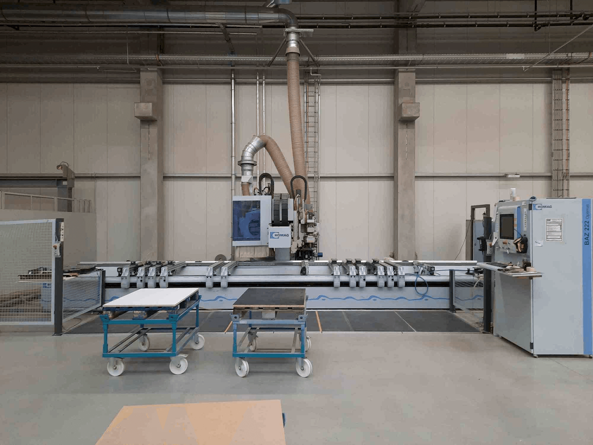 Vooraanzicht van HOMAG OPTIMAT BAZ222/60/K machine