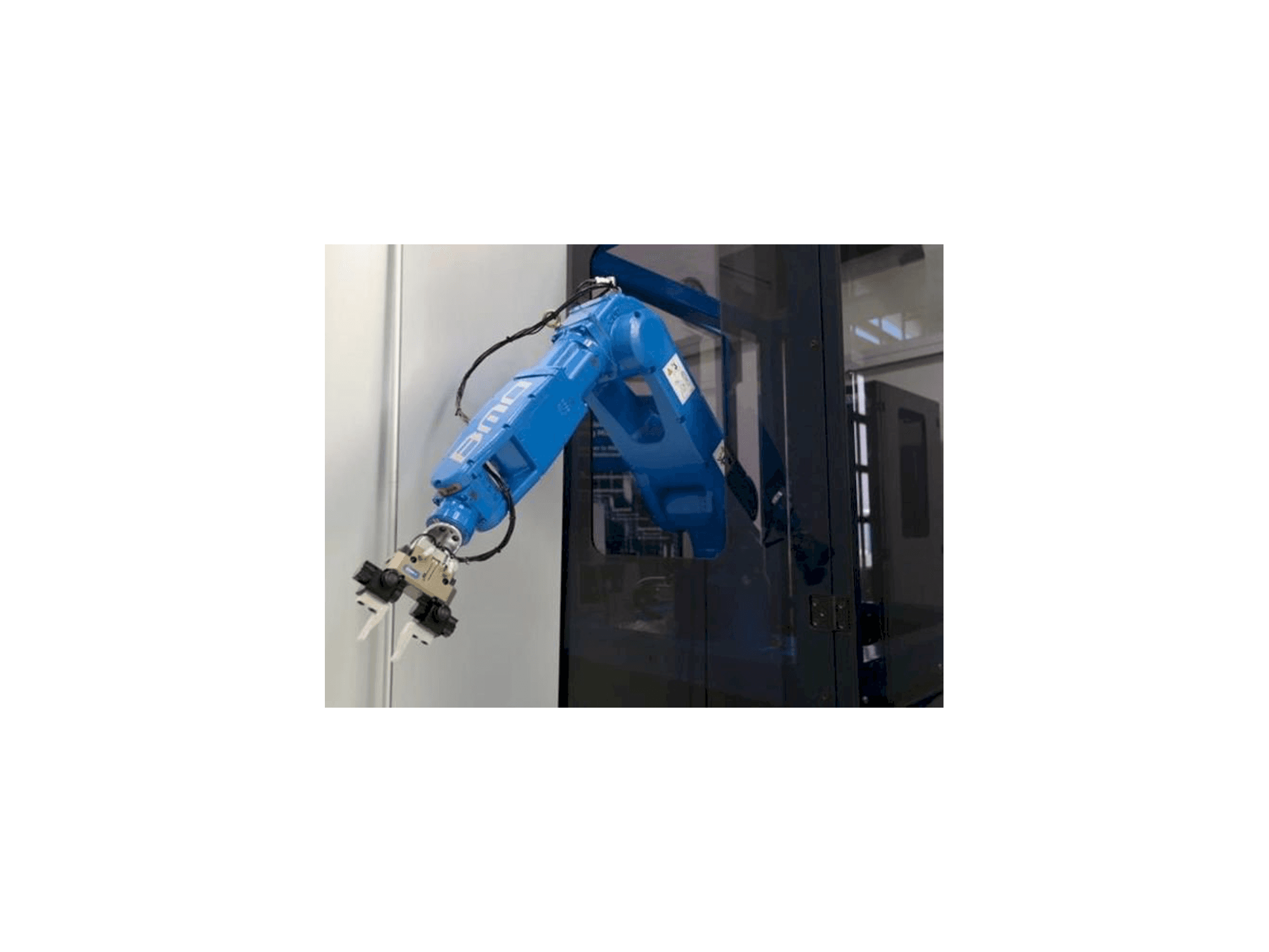 Vooraanzicht van BMO LR5 machine