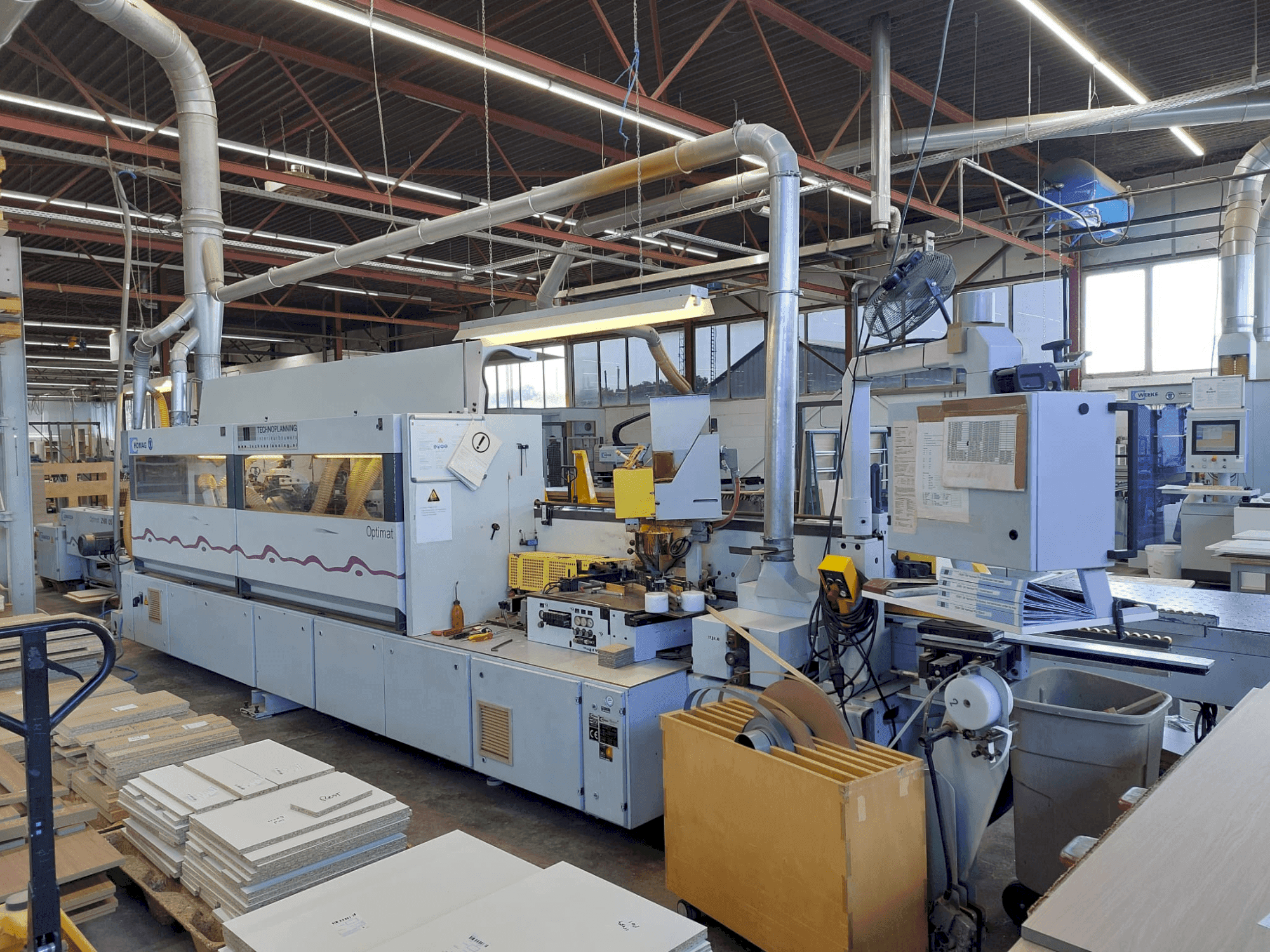 Vooraanzicht van HOMAG Optimat KL 78/A20/S2/Z machine