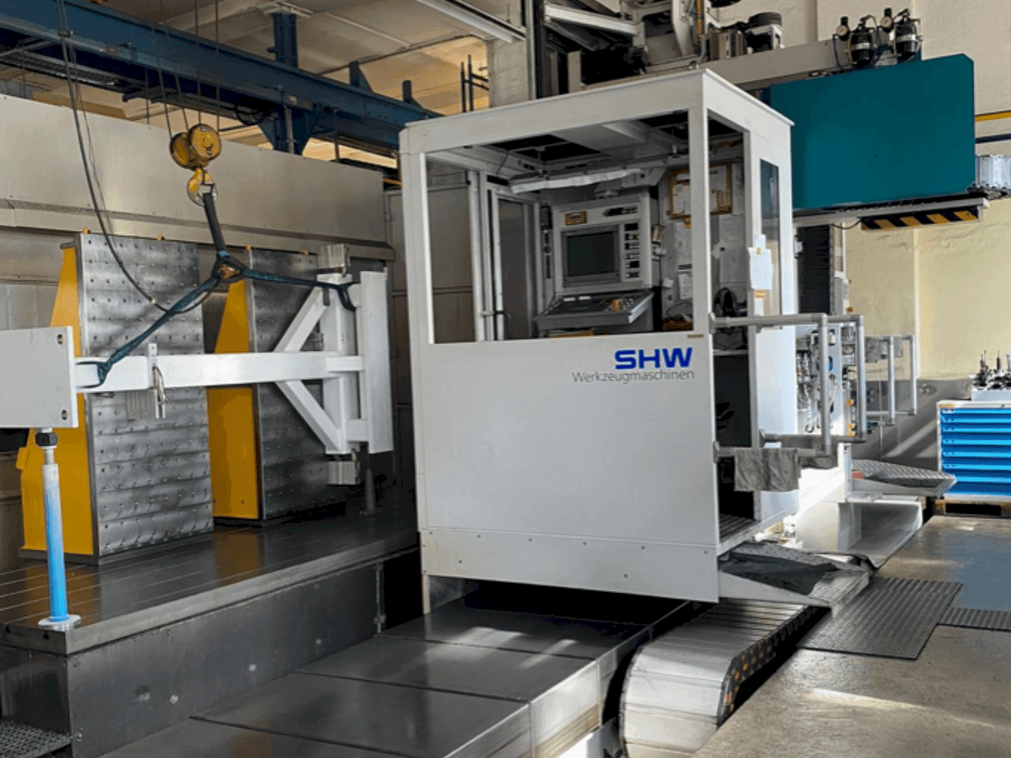 Vooraanzicht van SHW Powerspeed 5 machine