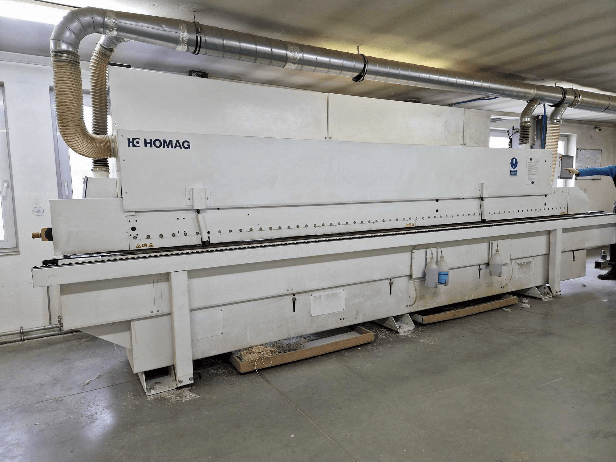 Vooraanzicht van HOMAG Edgeteq S-390 Optimat KDF 860C machine