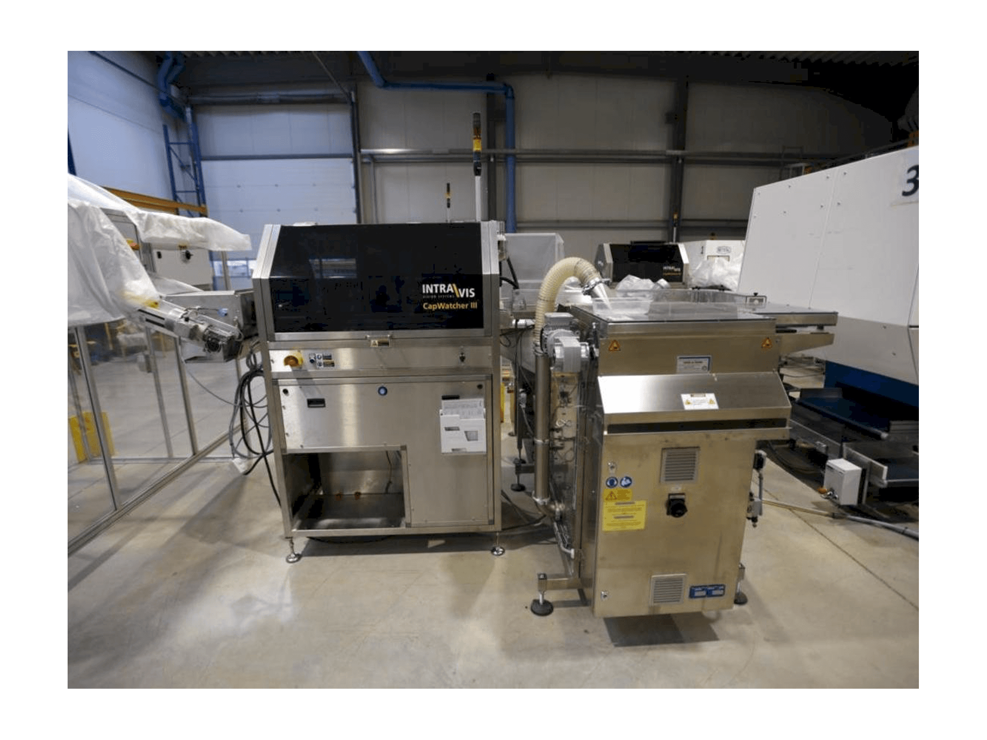 Vooraanzicht van INTRAVIS Capwatcher 6431 machine