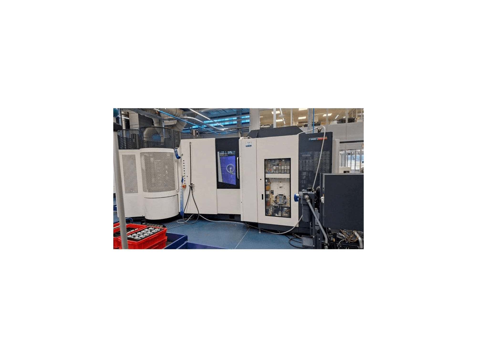 Vooraanzicht van DMG DECKEL MAHO DMC 60H Linear machine