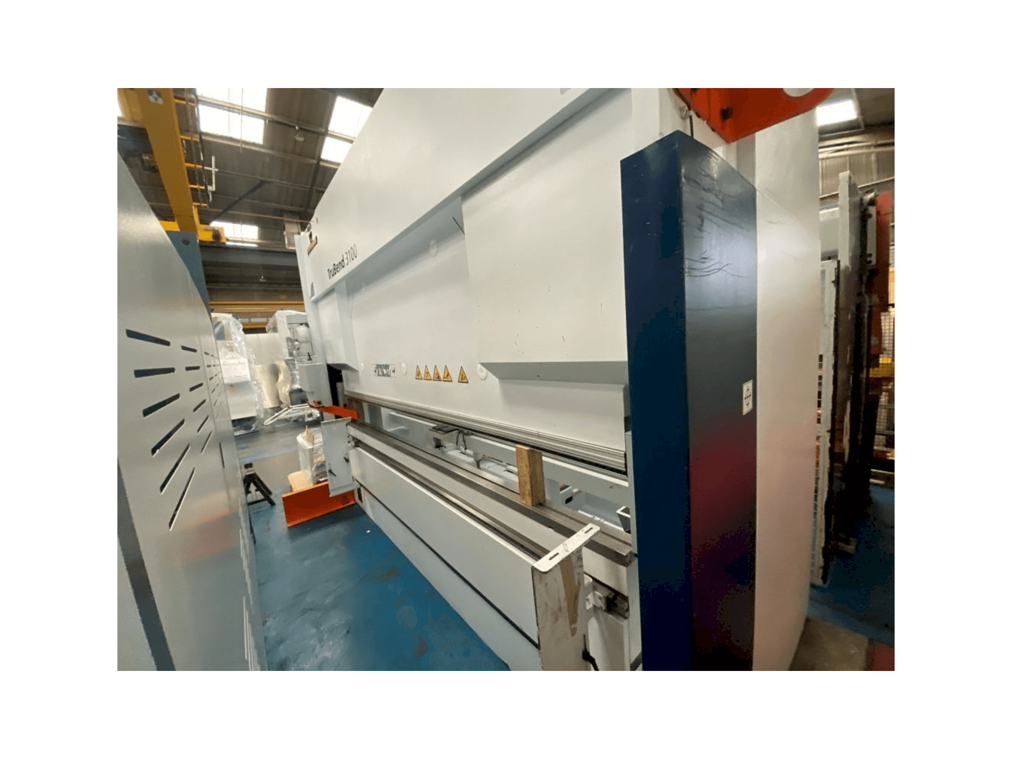 Vooraanzicht van Trumpf TruBend 3100 machine