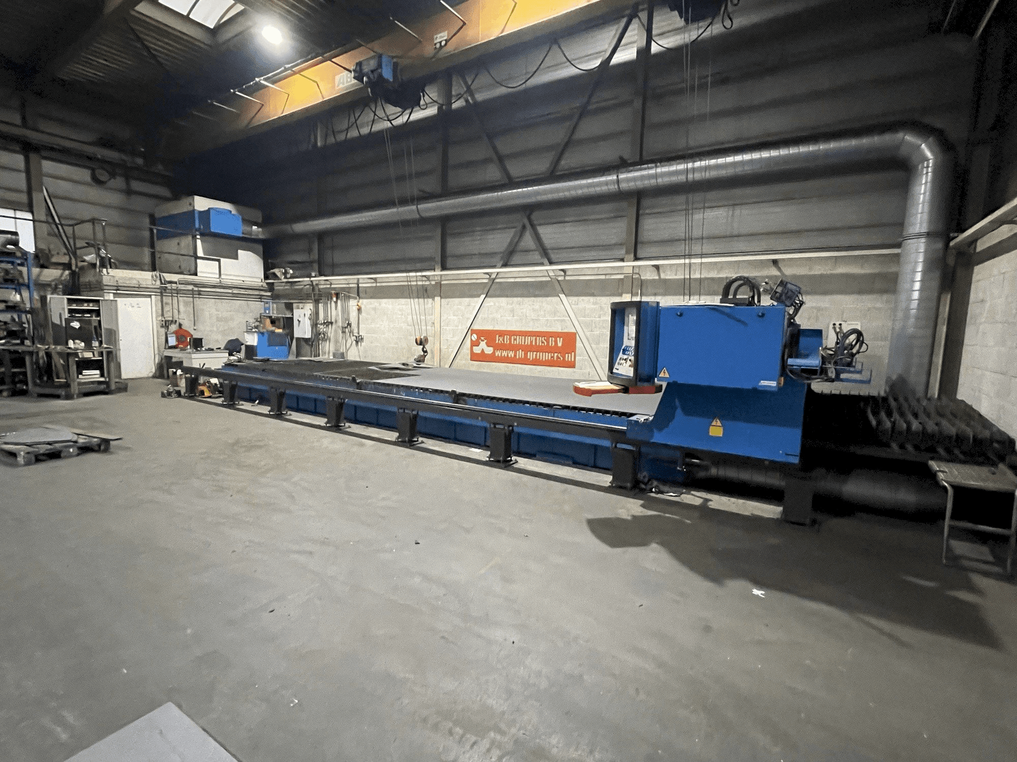 Vooraanzicht van SAF Air liquide Oxytome 25HPC machine