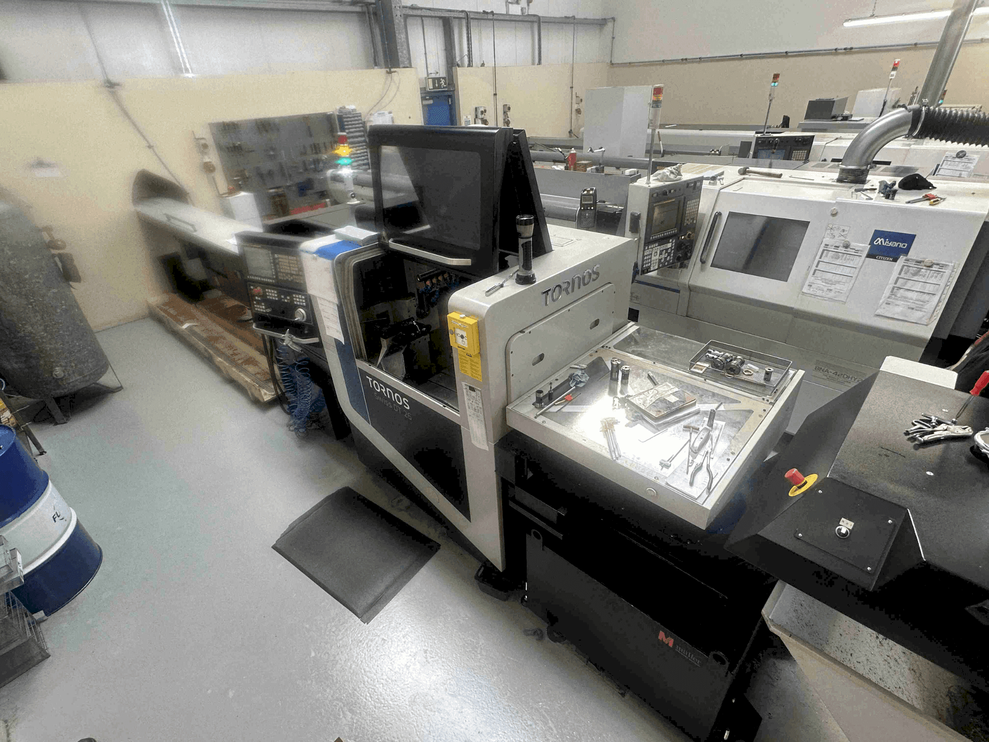 Vooraanzicht van STAR MICRONICS Swiss DT26 machine