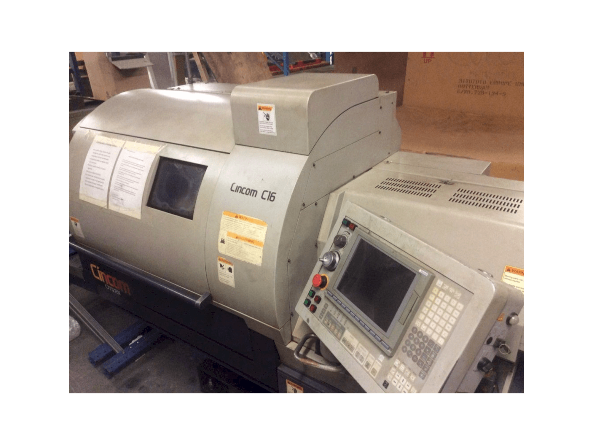 Vooraanzicht van Citizen C16 VII machine