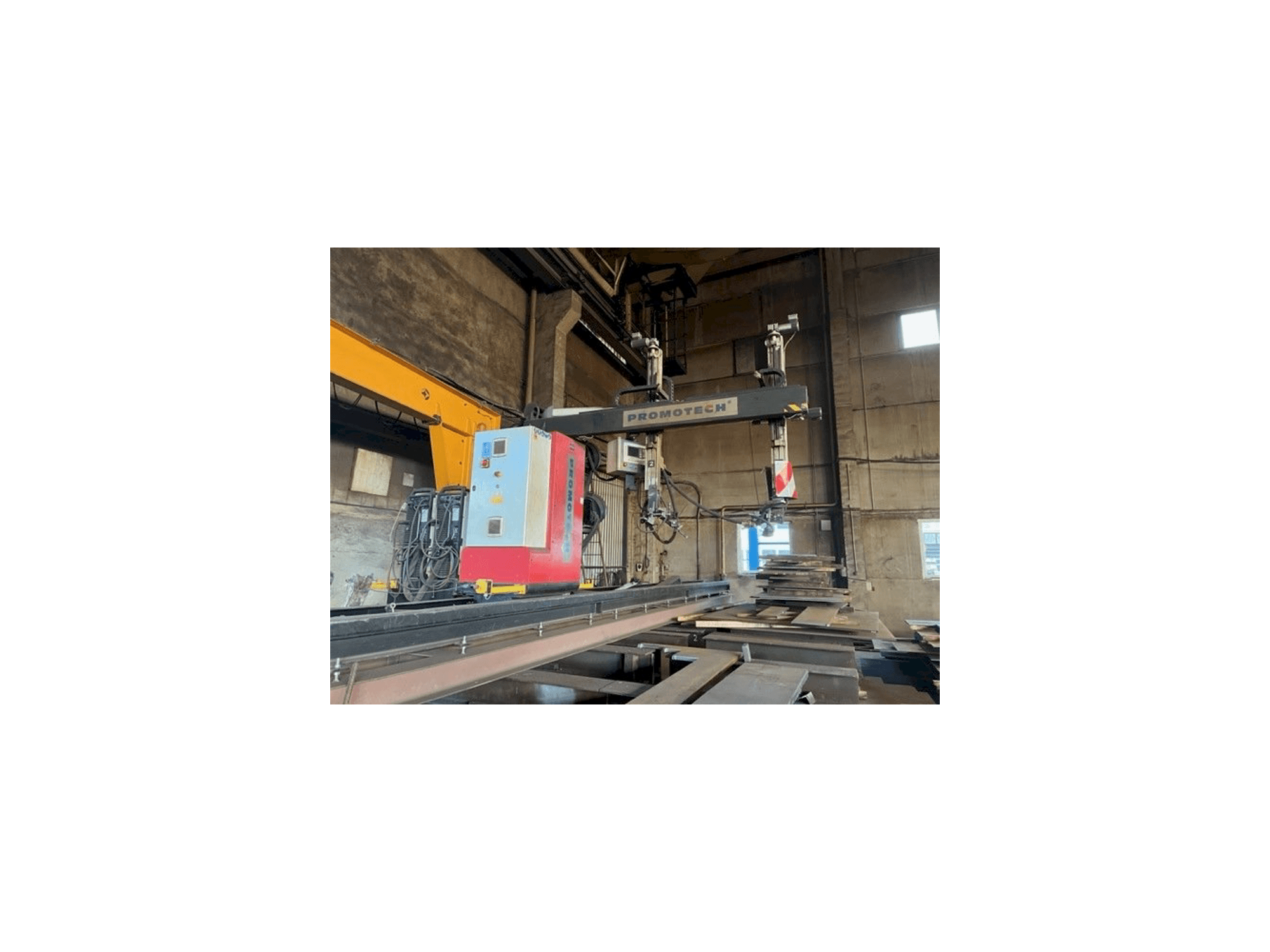 Vooraanzicht van Promotec WA 500/1000 GMAW machine