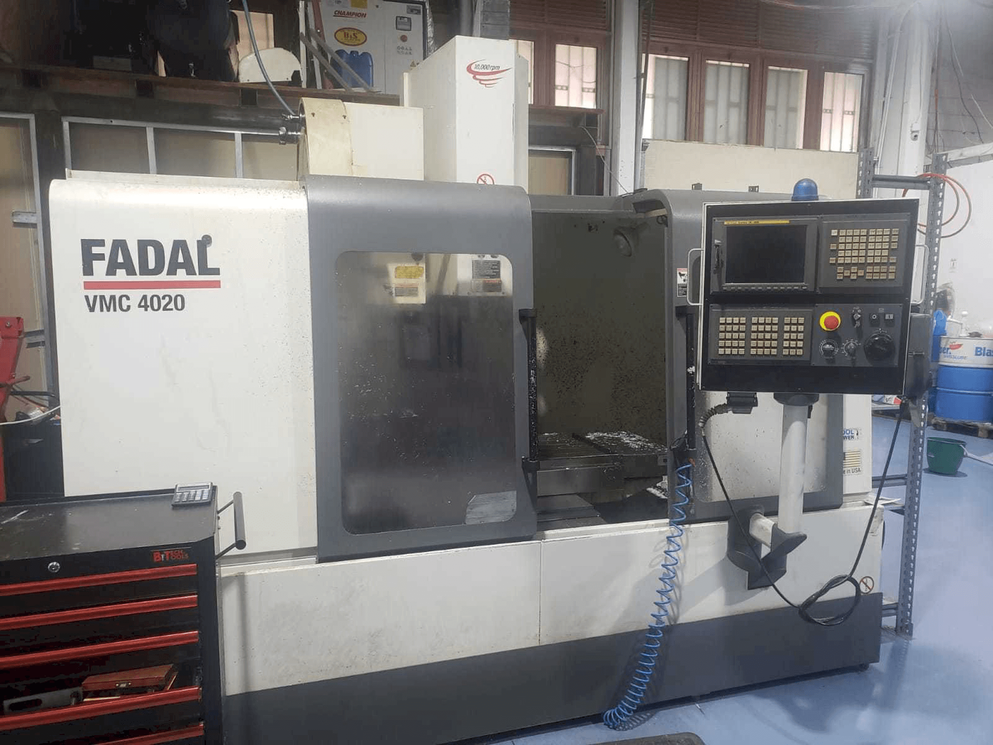 Vooraanzicht van FADAL VMC 4020 HT machine