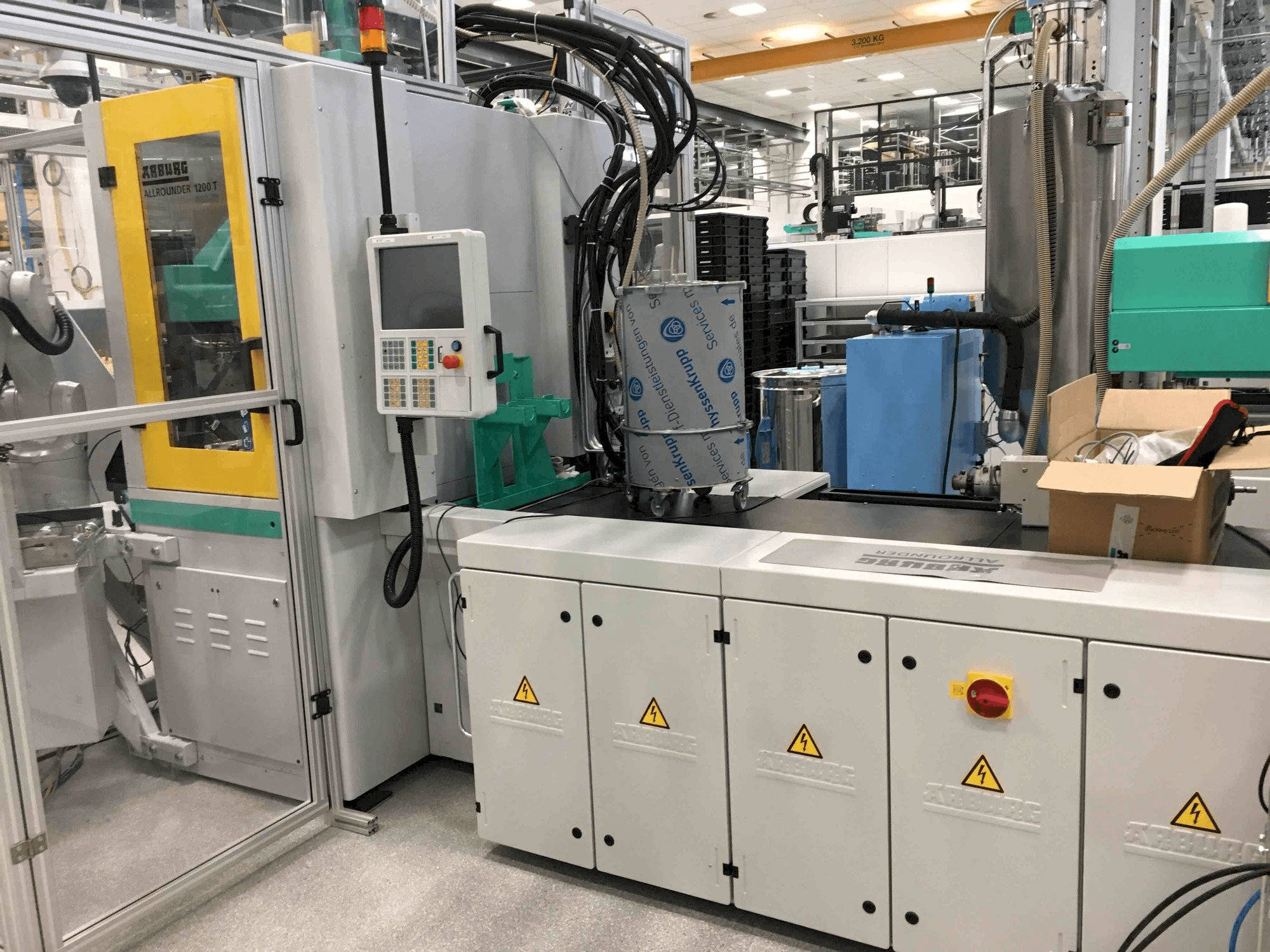 Vooraanzicht van Arburg ALLROUNDER 1200 T 800 - 70 (2017) machine