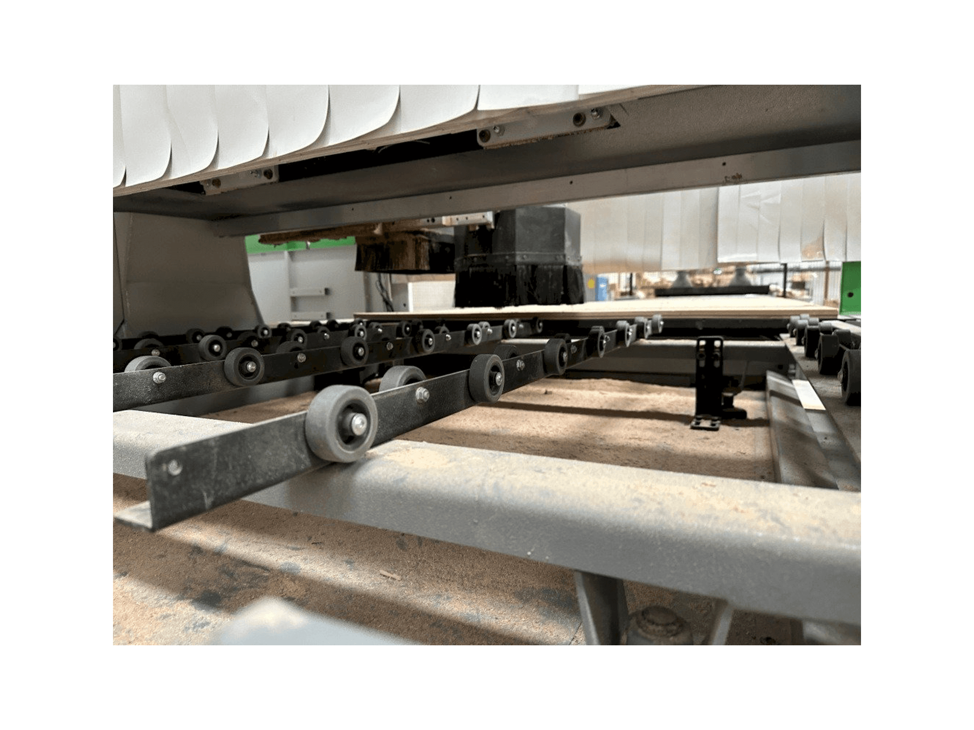 Werkruimte van BIESSE machine