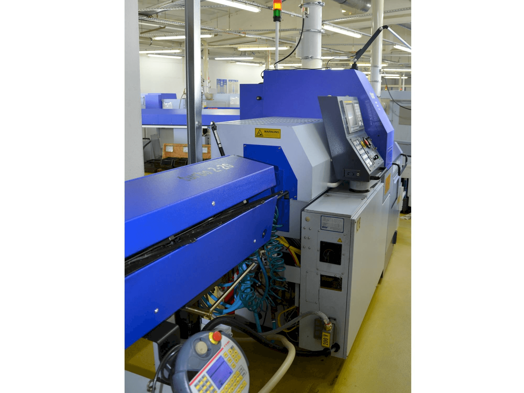 Linkerzijdeaanzicht van Star SB-20 R type G machine