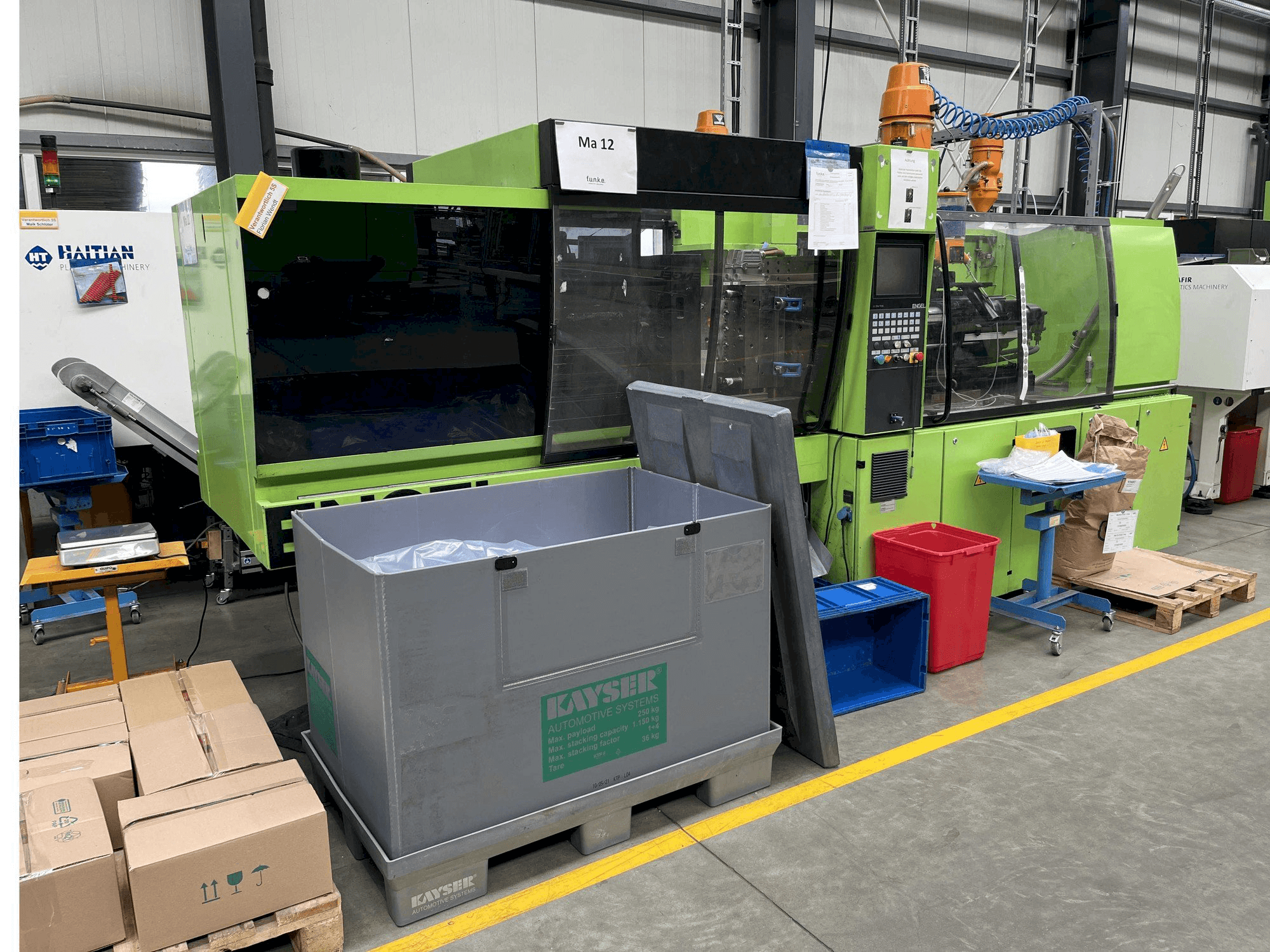 Vooraanzicht van Engel VICTORY 500/120 Standard machine