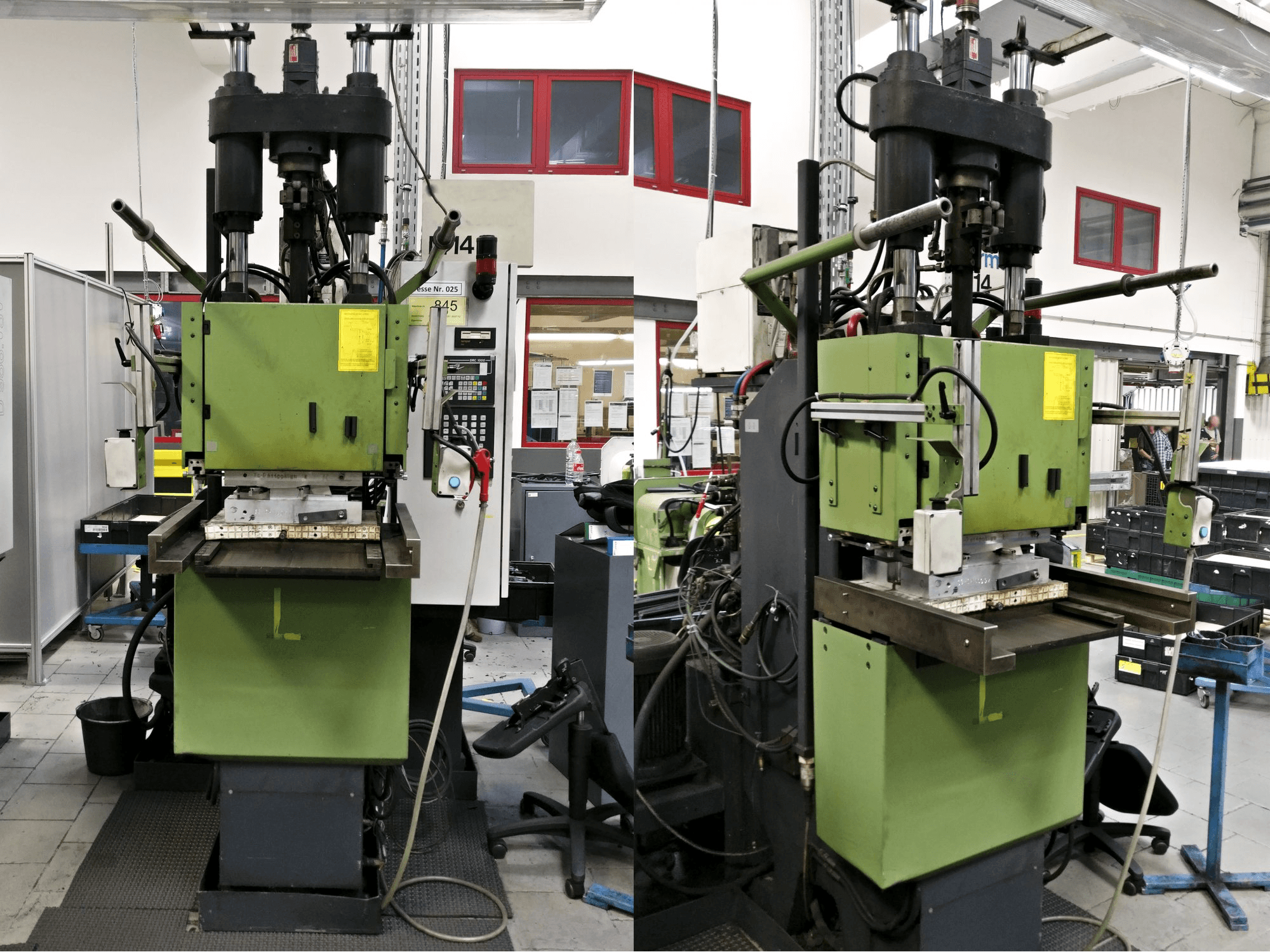 Vooraanzicht van Kloeckner Desma 956.050 machine