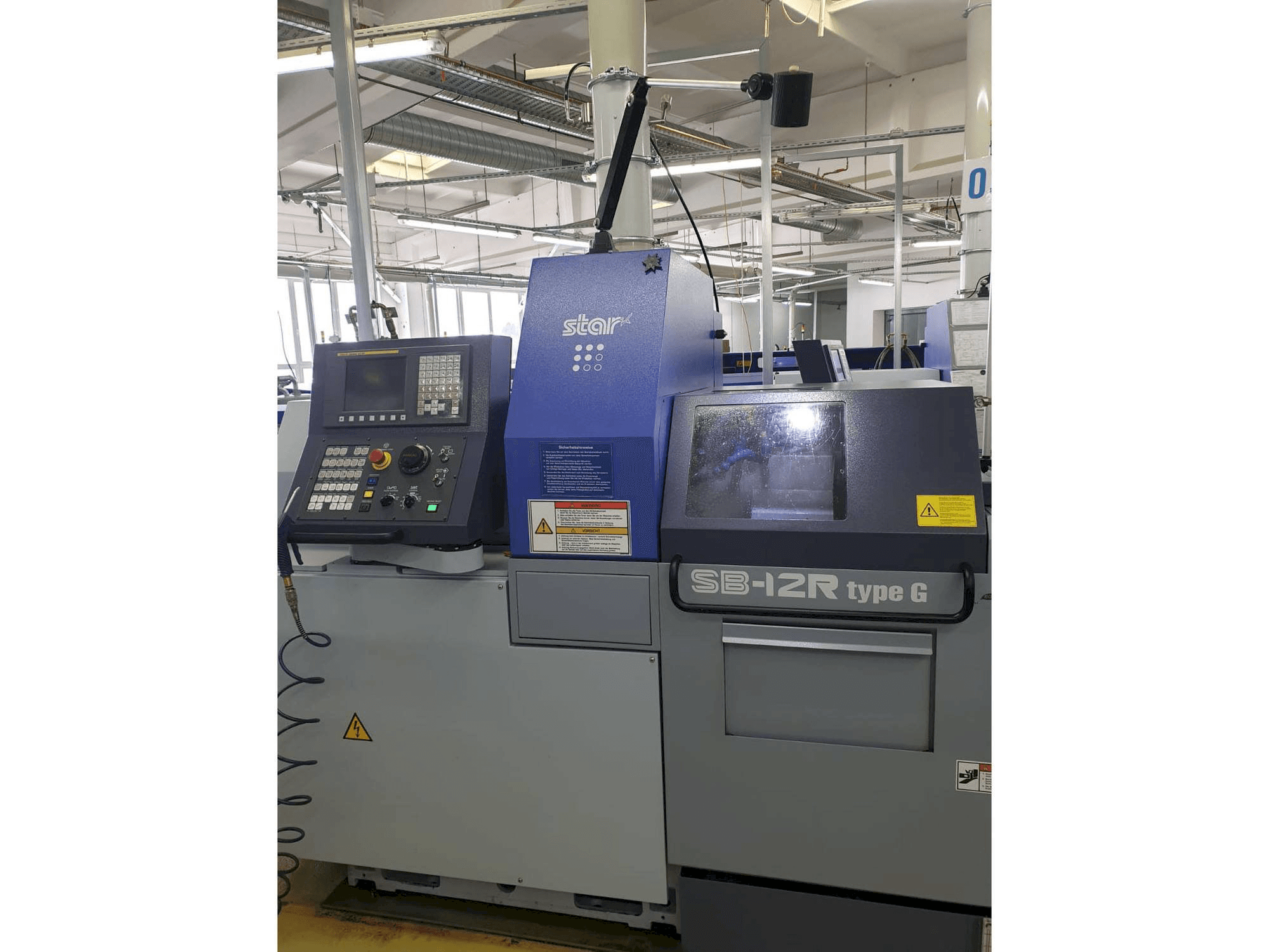 Vooraanzicht van Star SB12 RG machine