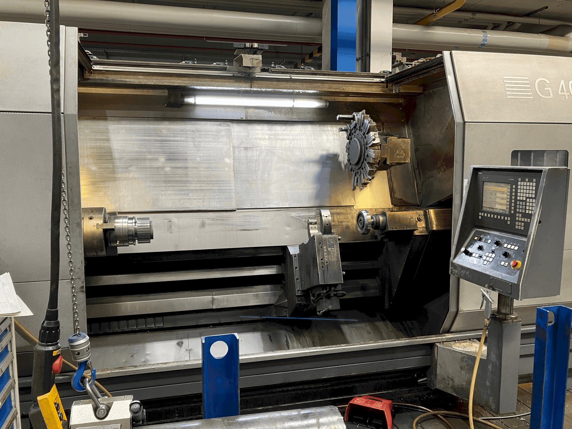 Vooraanzicht van Index G 400 Ratio Line machine