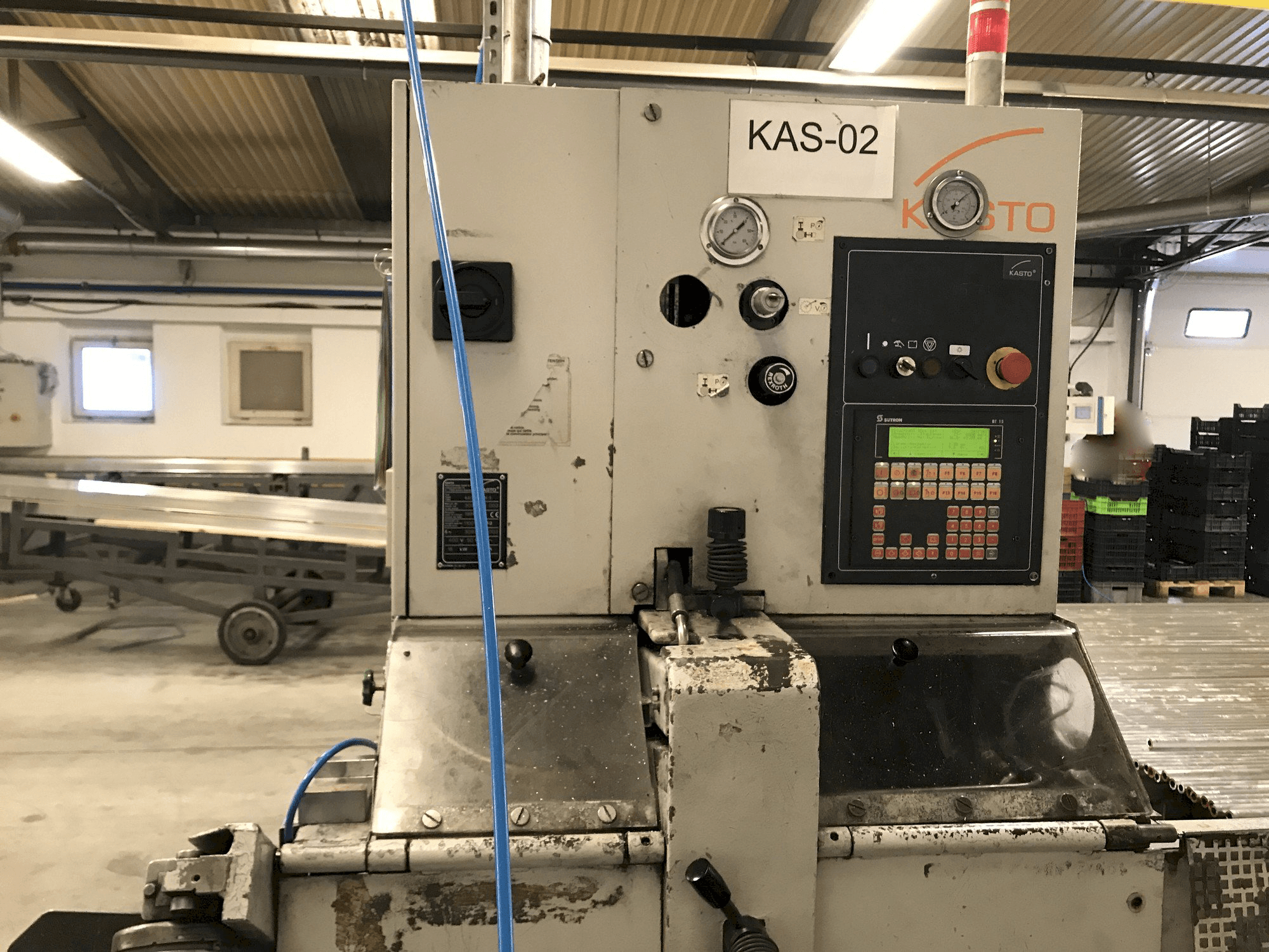 Vooraanzicht van KASTO wa M9 machine