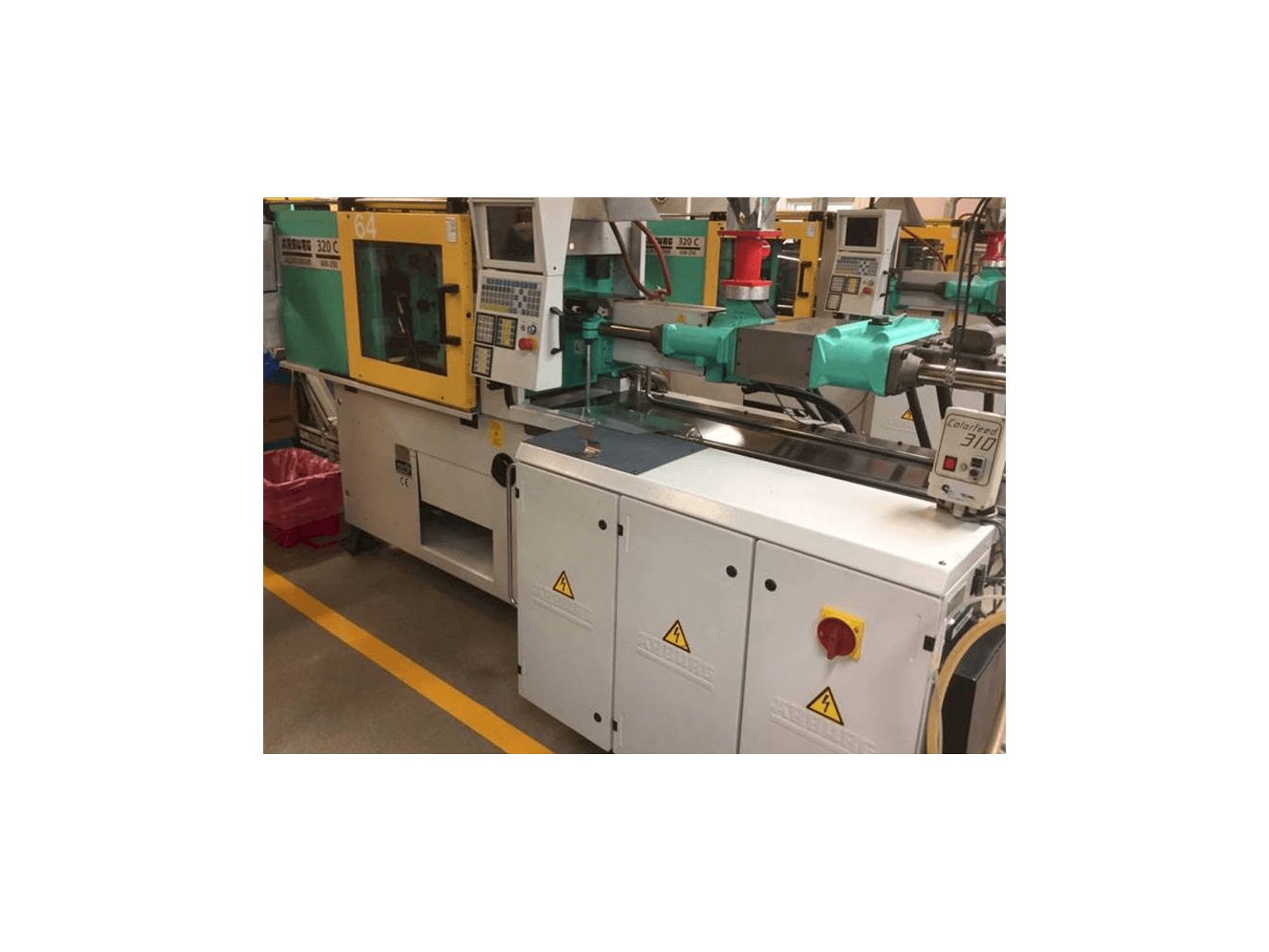 Vooraanzicht van Arburg 320 C 600-250 machine