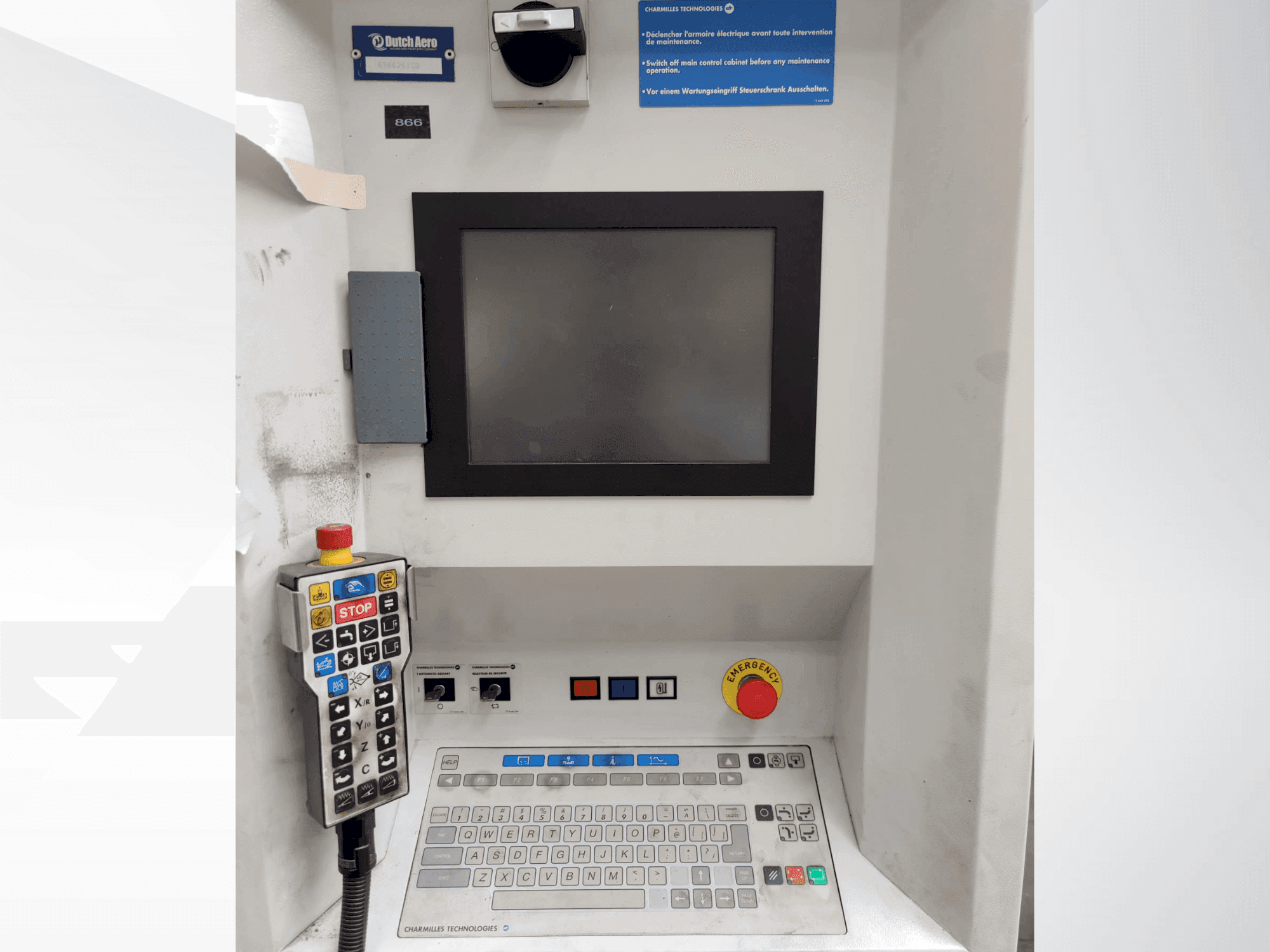 Besturingseenheid van CHARMILLES ROBOFORM 55P machine