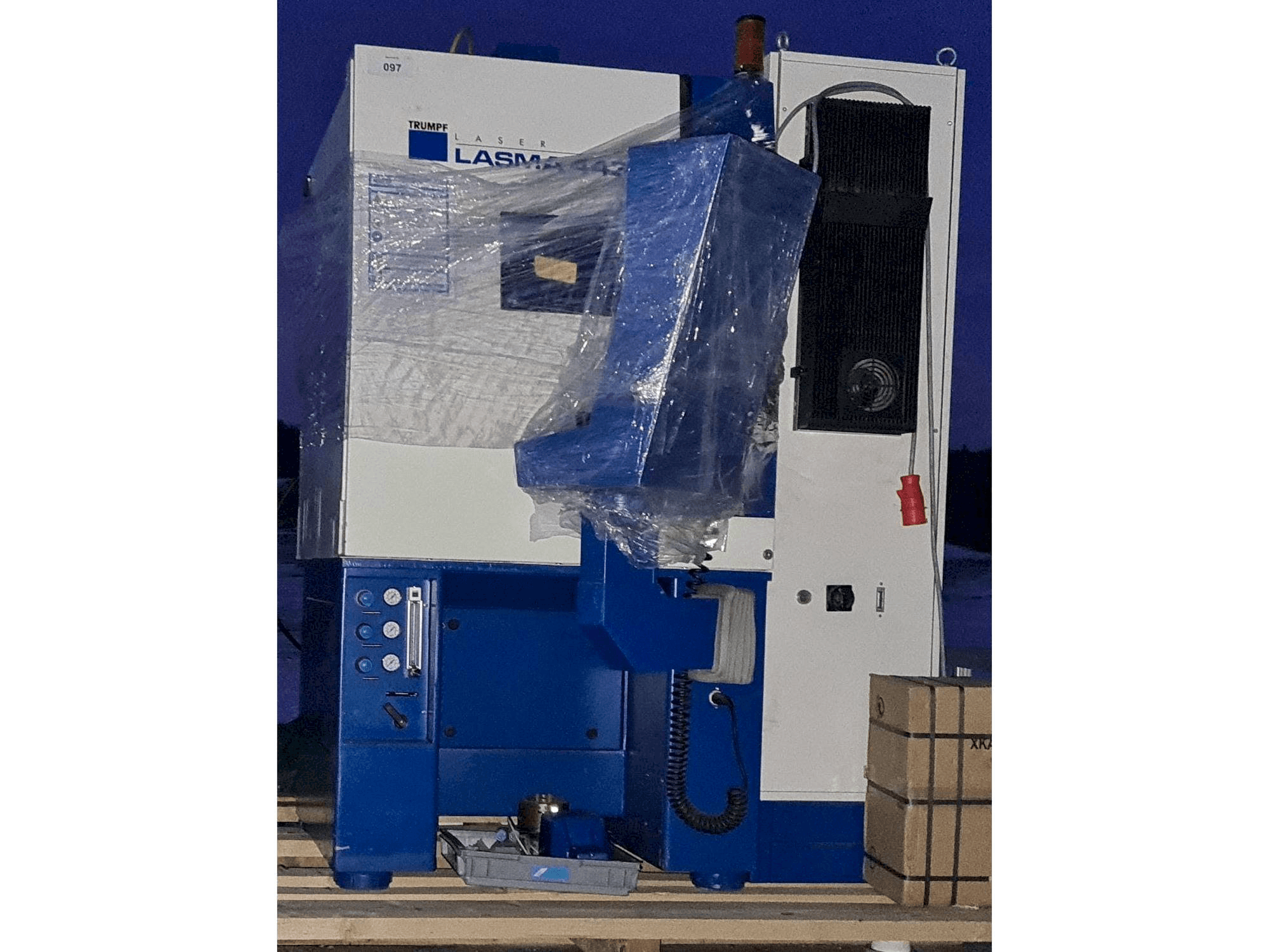 Vooraanzicht van TRUMPF HL 124P LCB machine