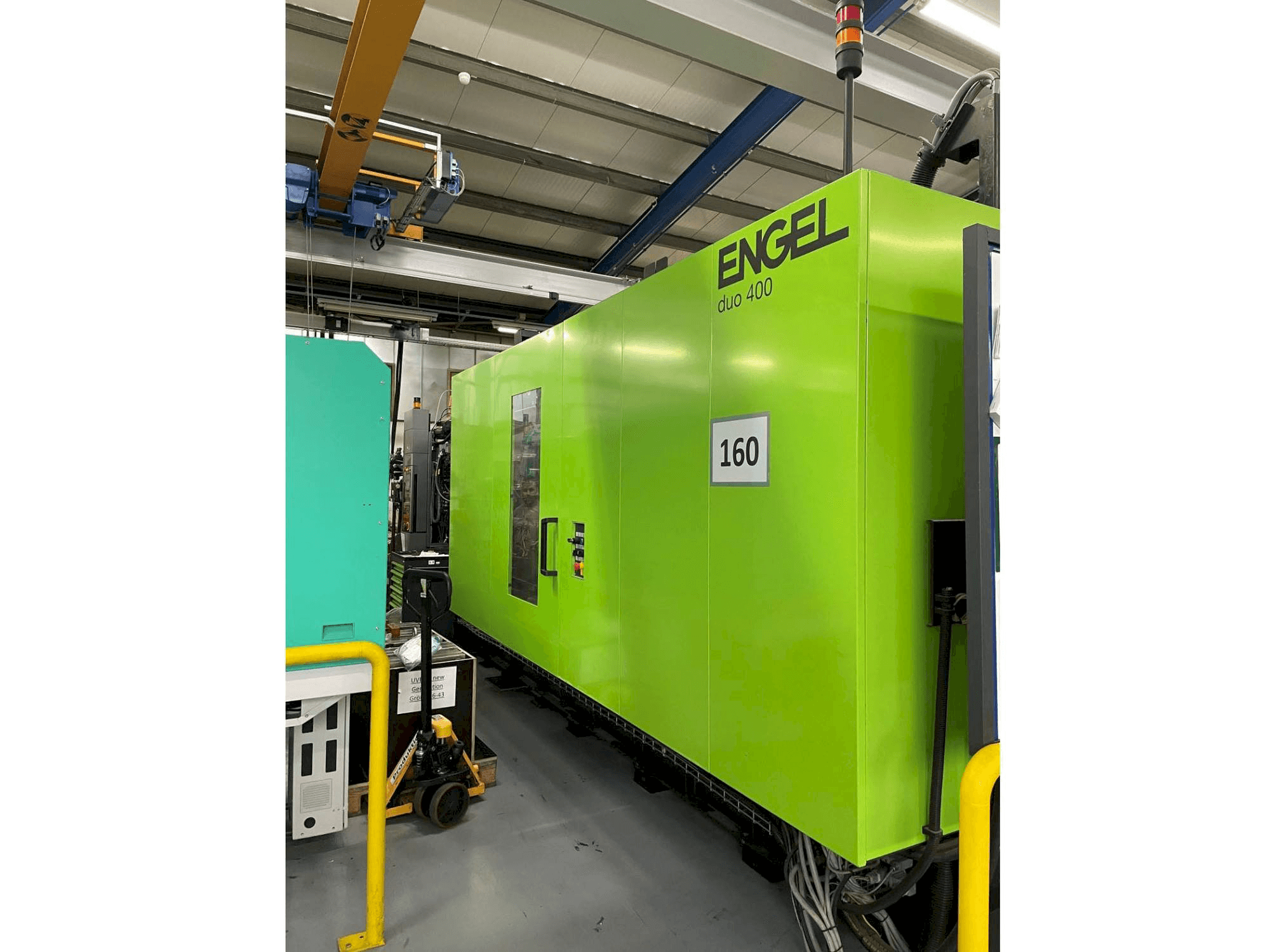 Vooraanzicht van Engel Duo 1800H/1050M/400 combi M machine