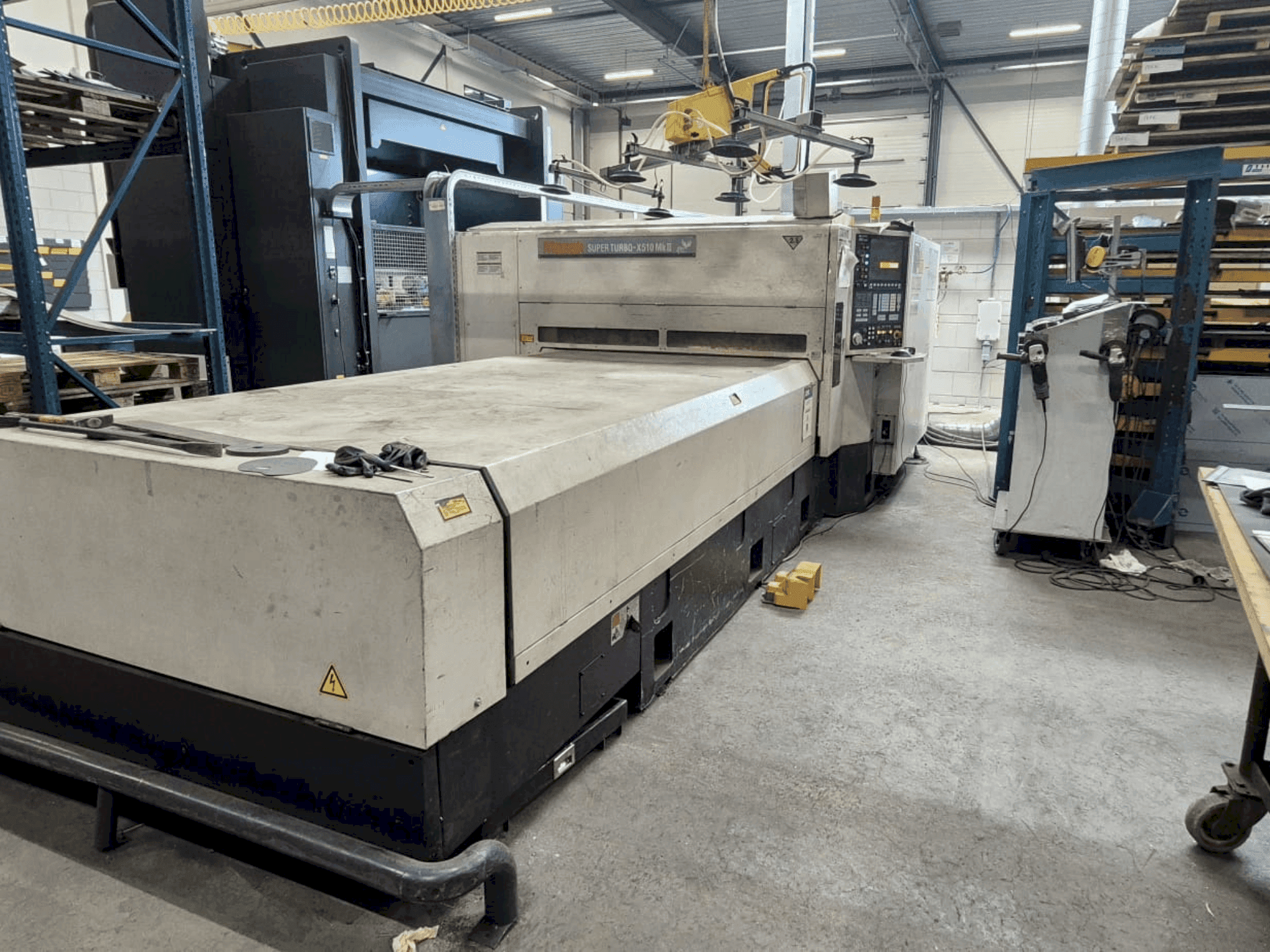 Vooraanzicht van Mazak Super Turbo-X510 Mk II machine