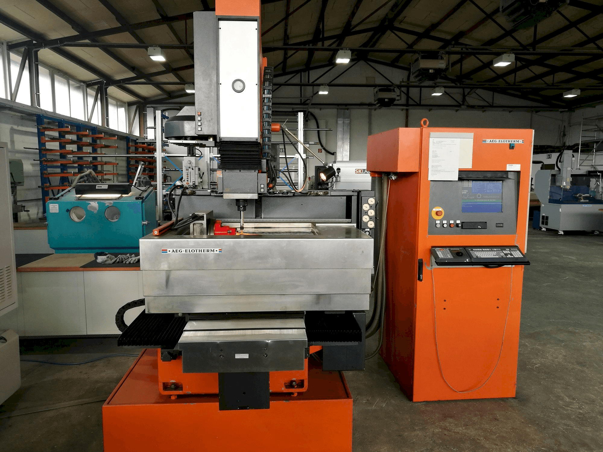 Vooraanzicht van AEG-Elotherm Elbomat 222 BA machine