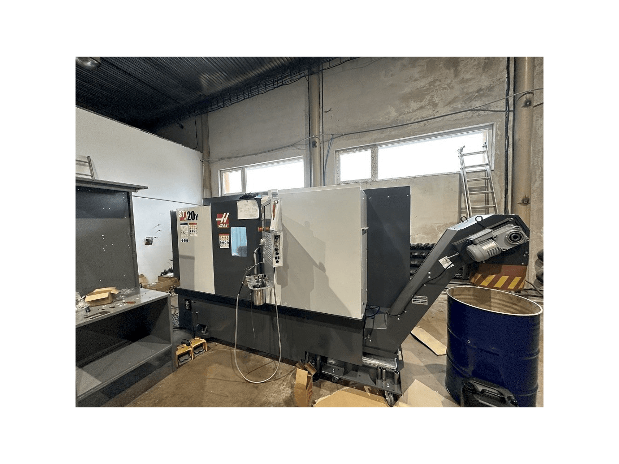 Vooraanzicht van HAAS ST-20Y machine