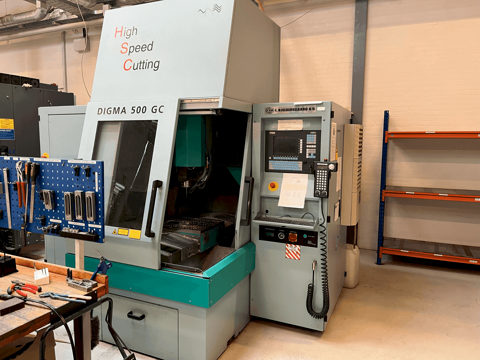 Vooraanzicht van DIGMA 500 GC machine