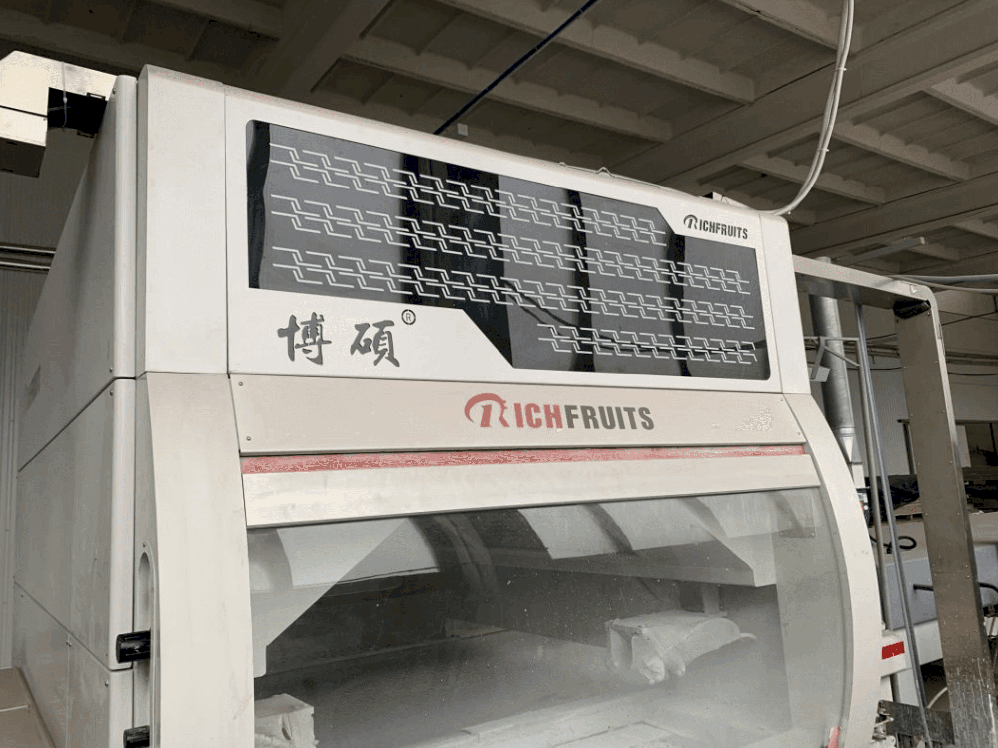 Vooraanzicht van GIARDINA RICHFRUITS / NEOMEC / KREMLIN Painting Line machine