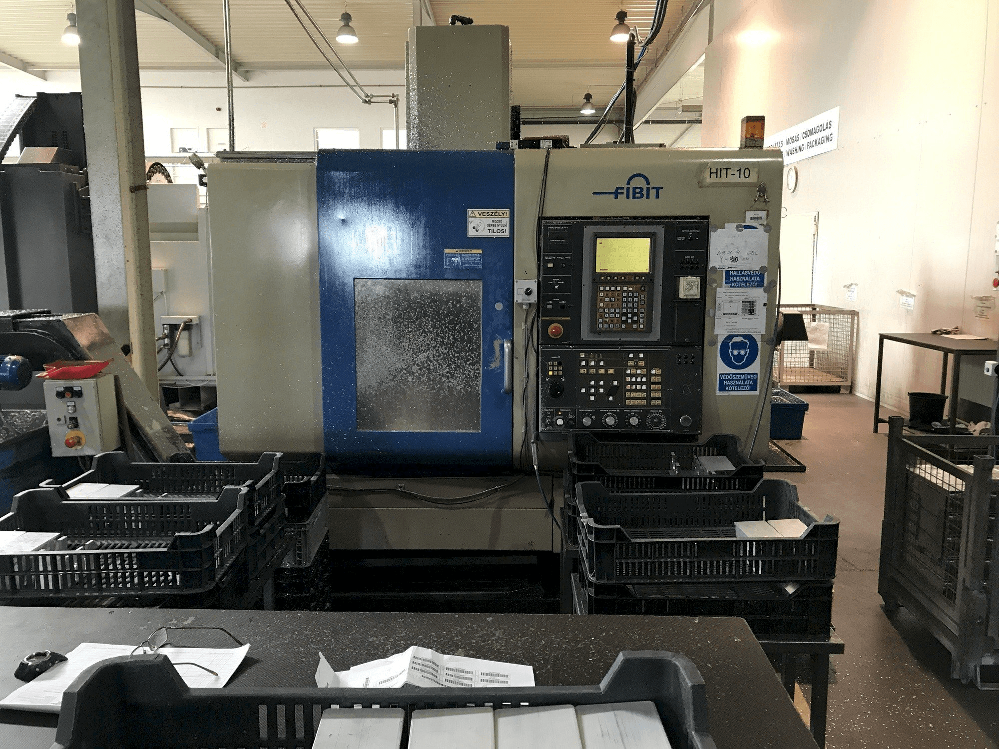 Vooraanzicht van HITACHI SEIKI VS40 machine