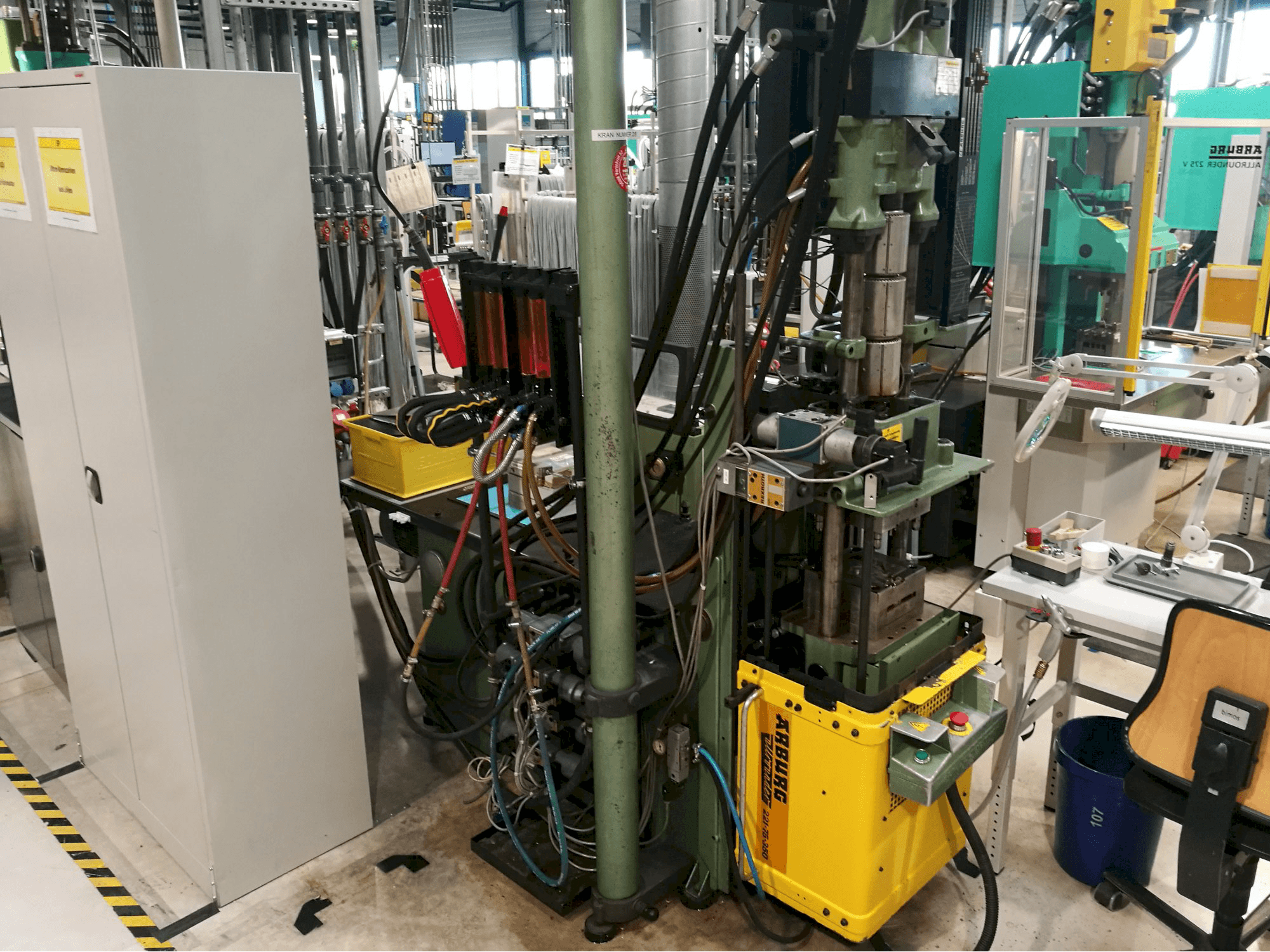 Detail van Arburg Allrounder 221-75-350 machine