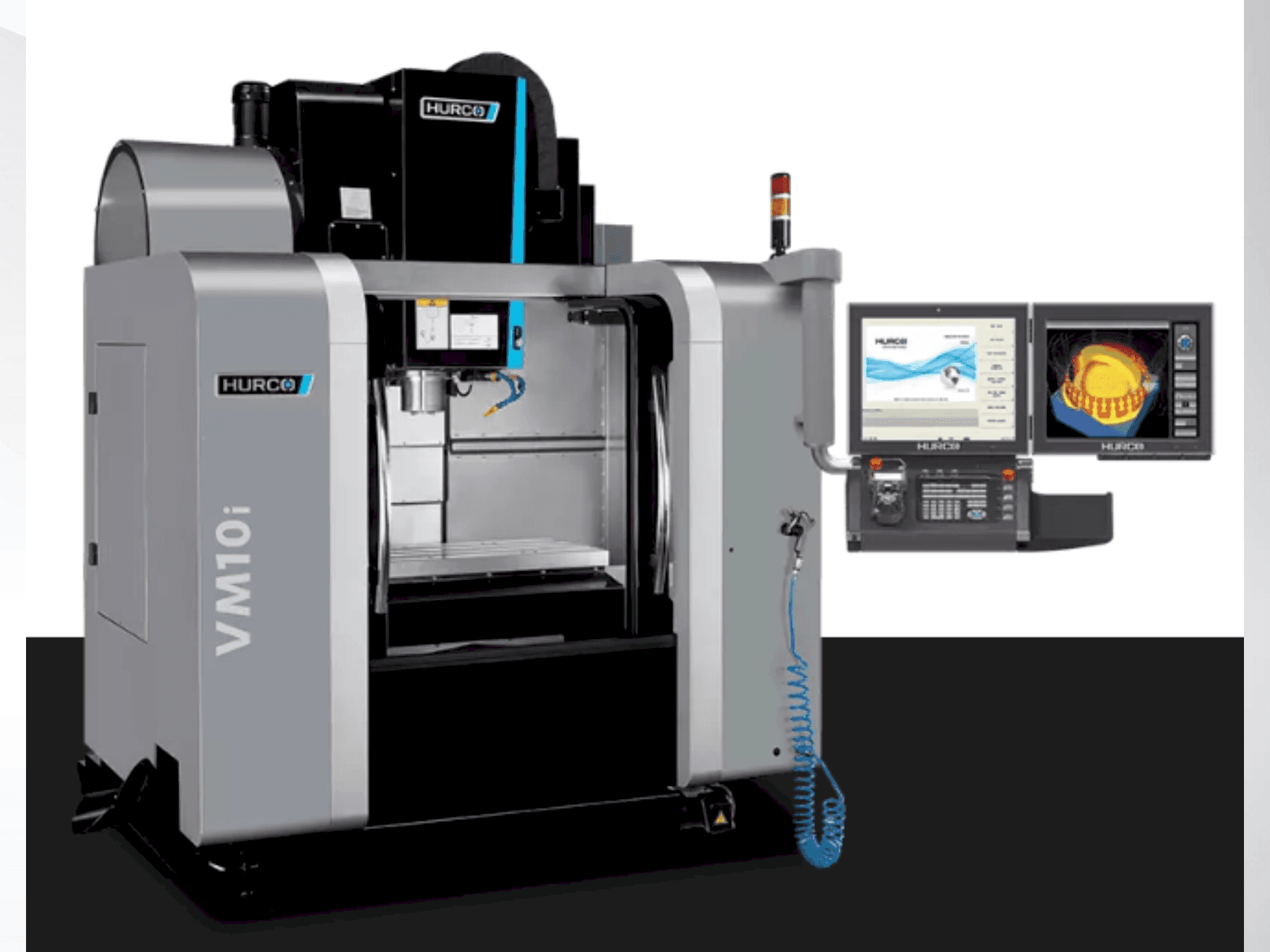 Vooraanzicht van Hurco VM 10 i Plus machine