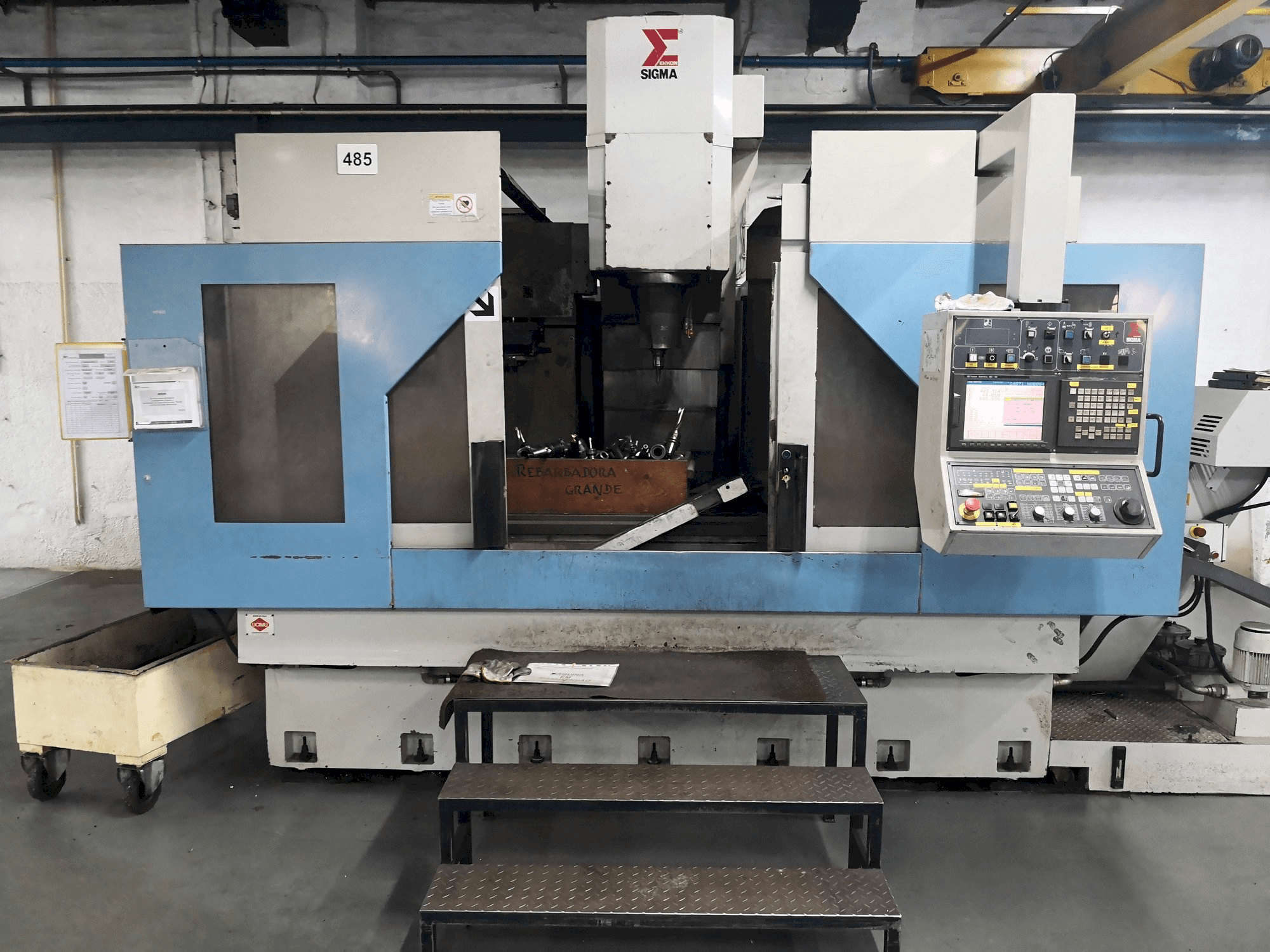 Vooraanzicht van Sigma Zenit 6 machine