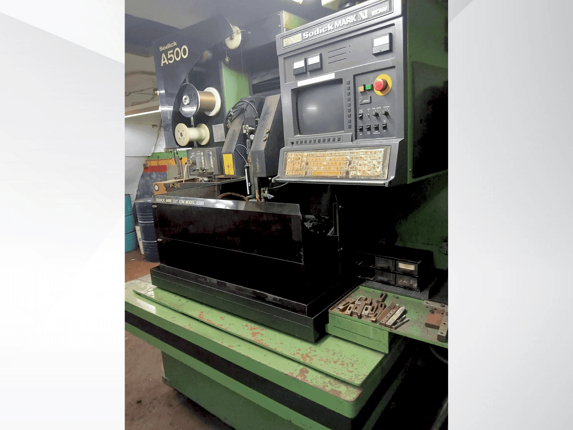 Vooraanzicht van Sodick A 500 machine