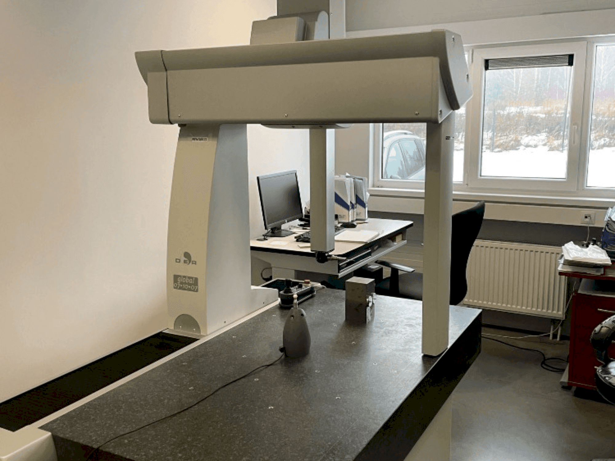 Vooraanzicht van Hexagon Global 07.10.07 machine